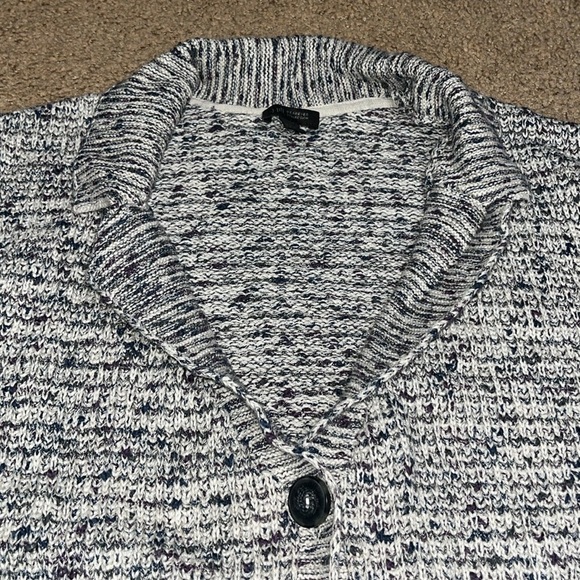 J. Jill Wearever Collection Cardigan Notched Collar One Button Closure Cotton 3X - Picture 4 of 9